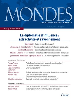 cover image of Mondes n°9 Les Cahiers du Quai d'Orsay